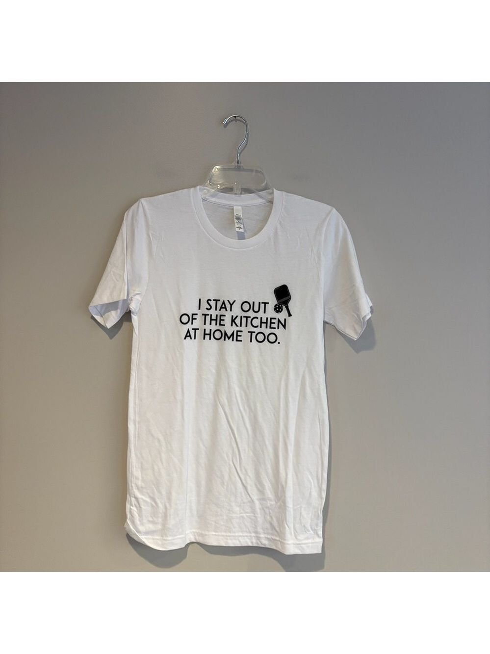 Bella Canvas White Pickle Ball T-Shirt